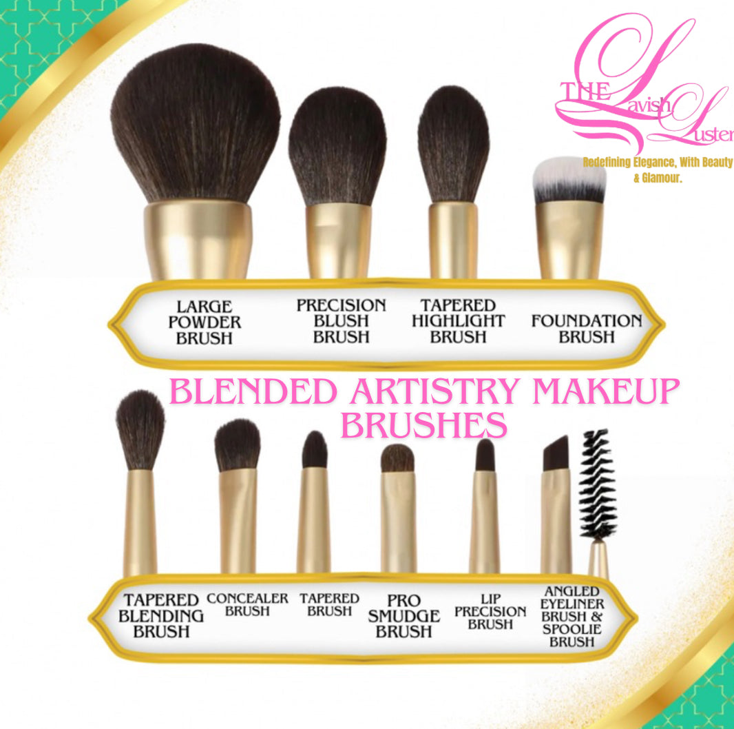 Blended Artistry Makeup Brushes