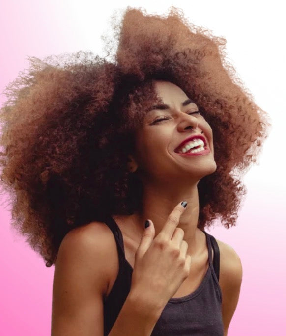 curl pattern changes in 4C hair