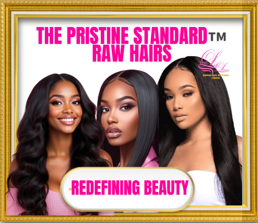 THE PRISTINE STANDARD™️ RAW HAIRS