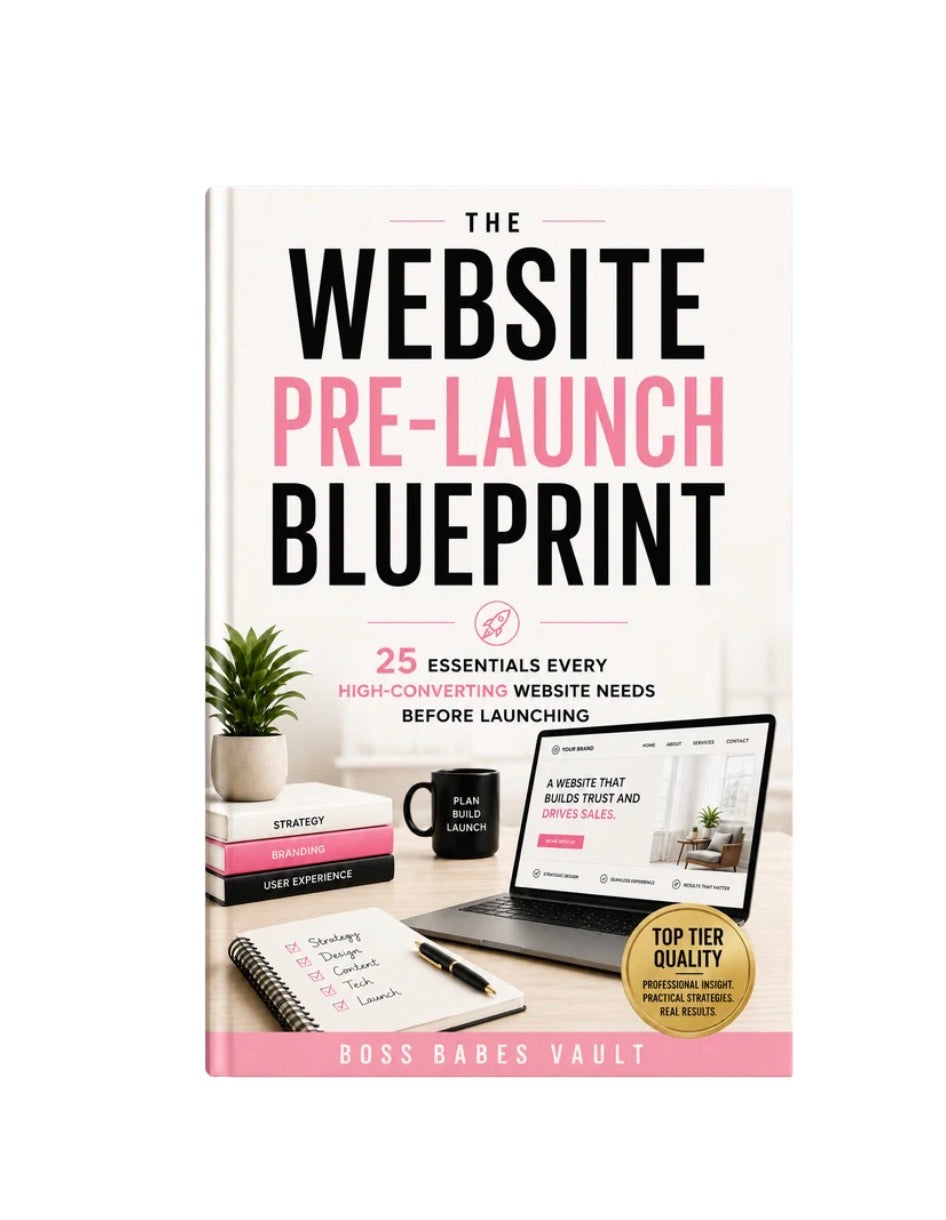Website PreLaunch BluePrint