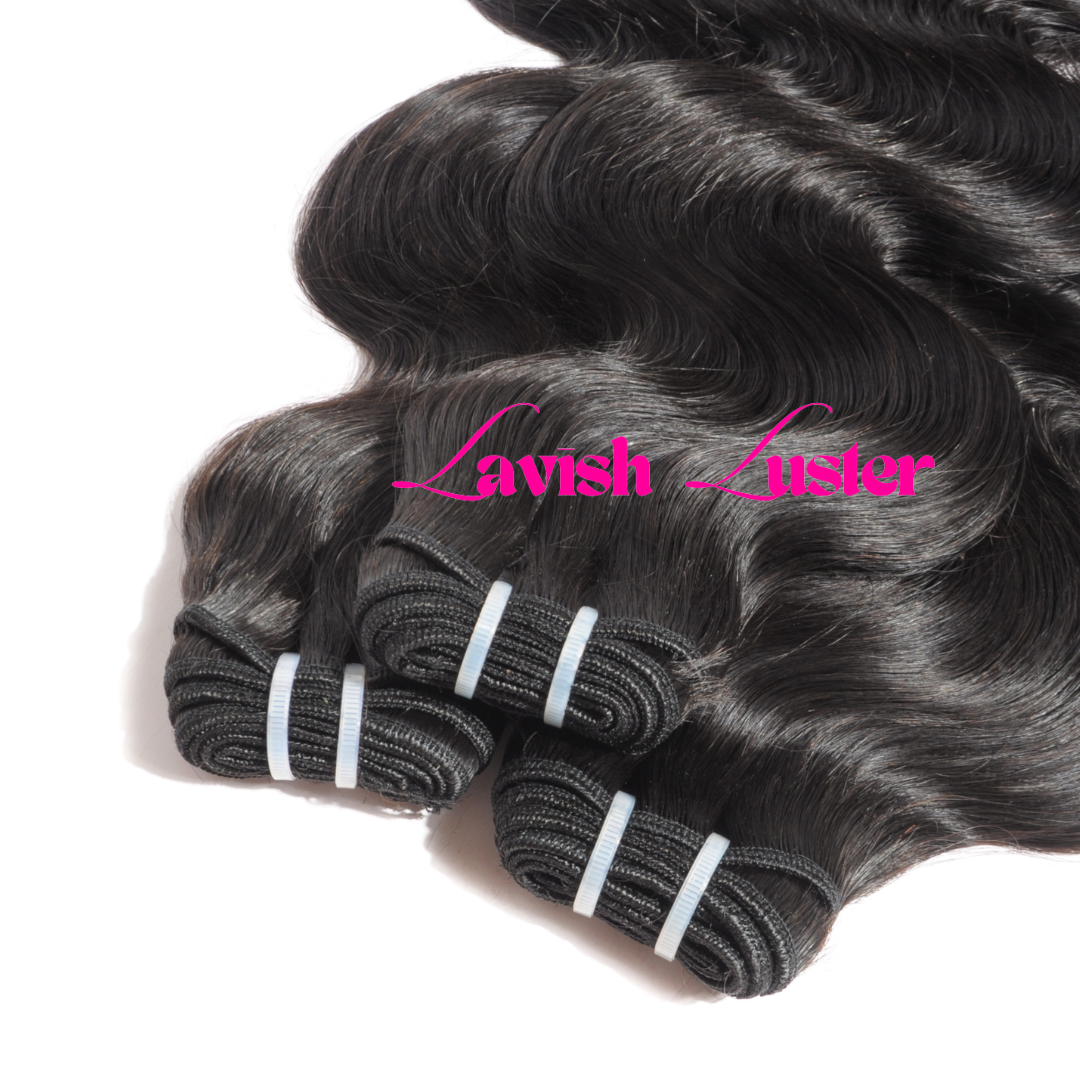 Raw Cambodian wavy hair, luxurious raw hair