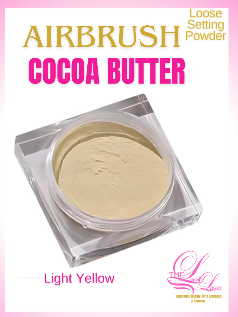 The lavish luster setting powder