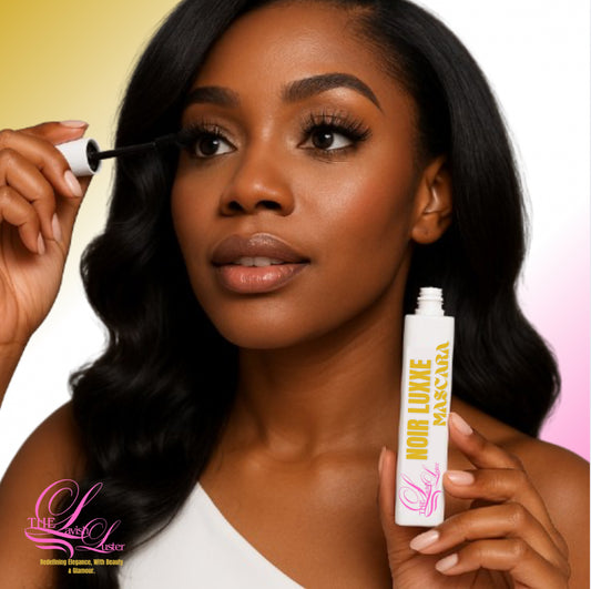 Experience the power of bold, dramatic lashes with Noir Luxxe Mascara. This ultra-black, smudge-proof formula delivers high-impact volume, length, and curl in just one swipe. It lifts and defines without clumping or flaking. Perfect for all-day wear, Noir Luxxe enhances your natural beauty while maintaining a sleek, sophisticated look. Vegan, cruelty-free, and designed for sensitive eyes.

