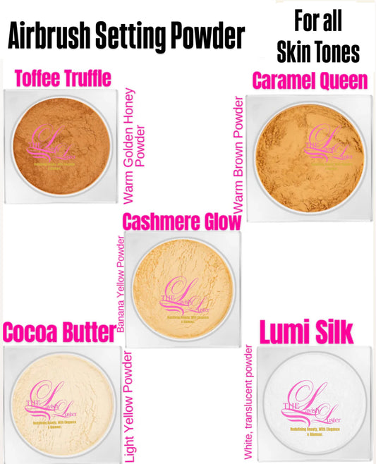 Airbrush setting powders by The Lavish Luster