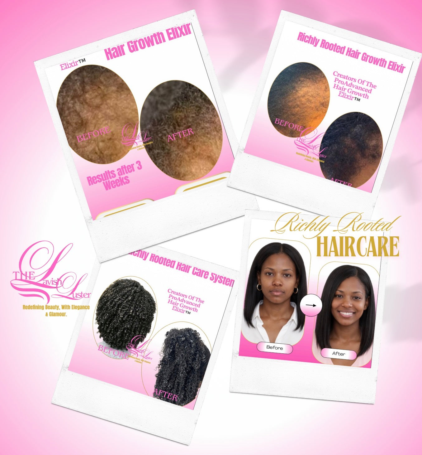Hair growth oil by The Lavish Luster