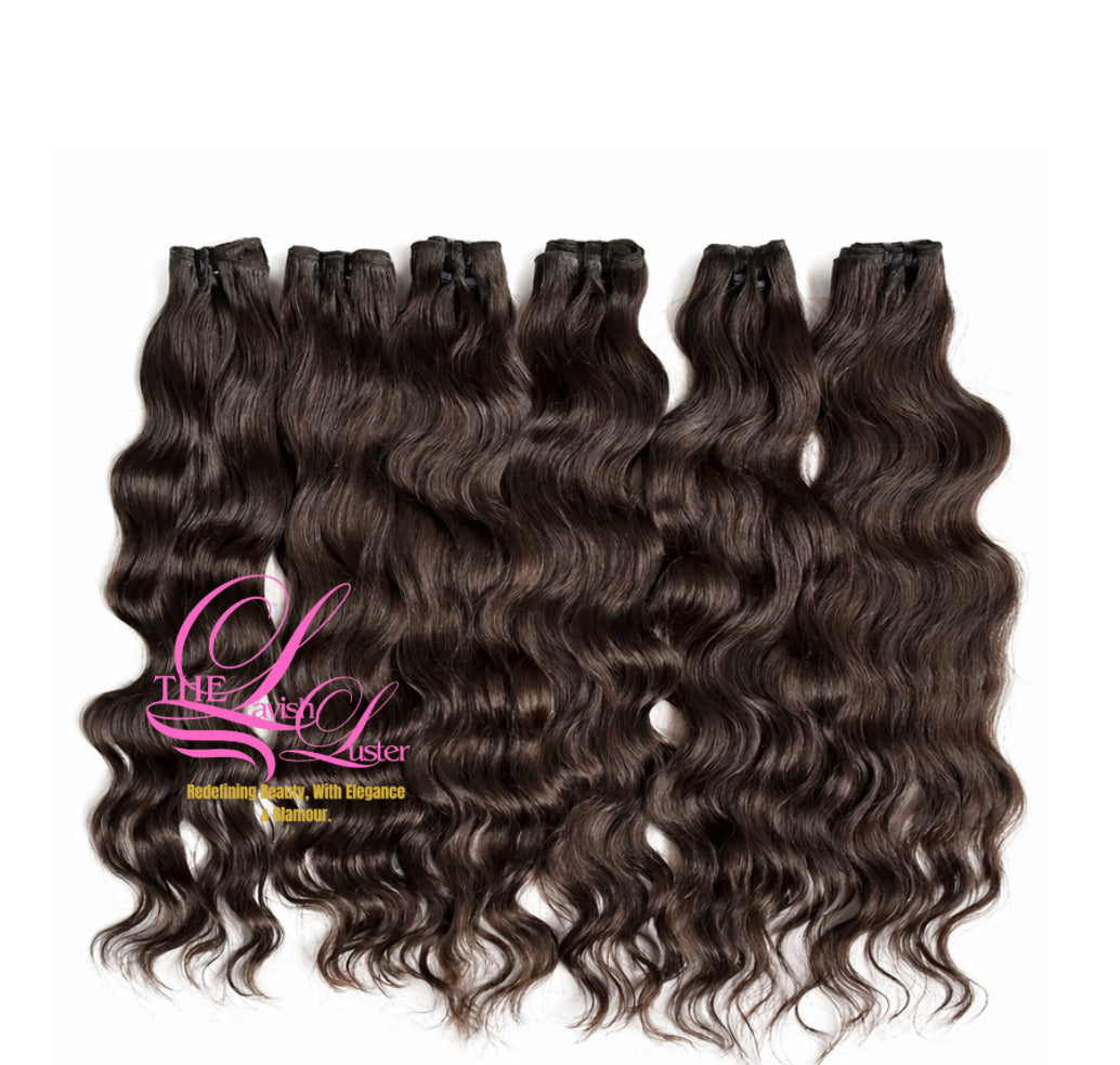 Raw Indian hair by The Lavish Luster